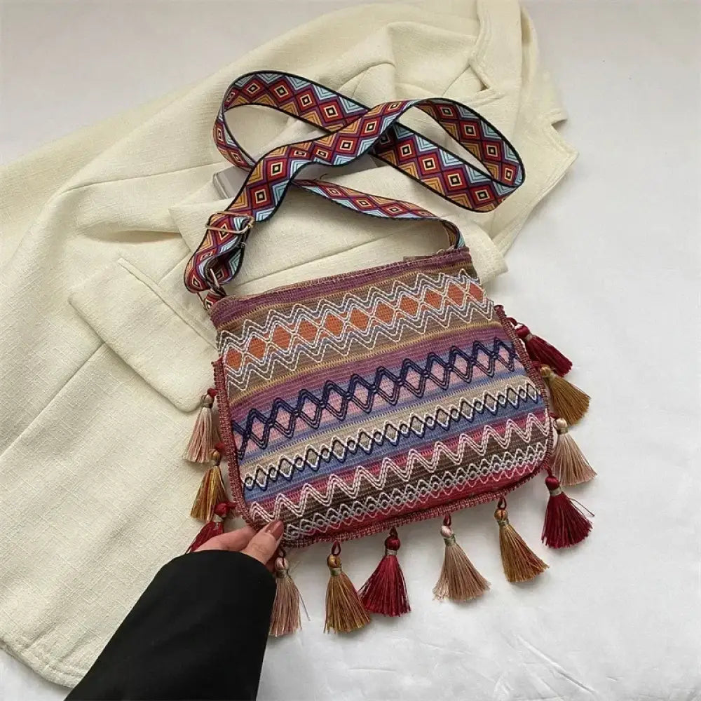 Bolsa Boho Alexa Café Bolsa Boho Alexa