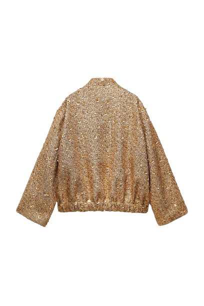 Jaqueta Com Brilho Feminina Glimmer