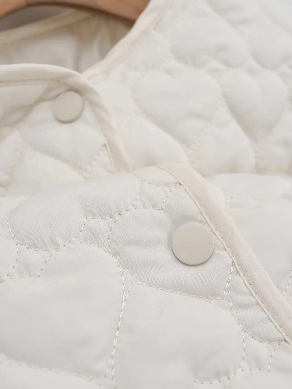 Casaco Acolchoado Feminino Coração