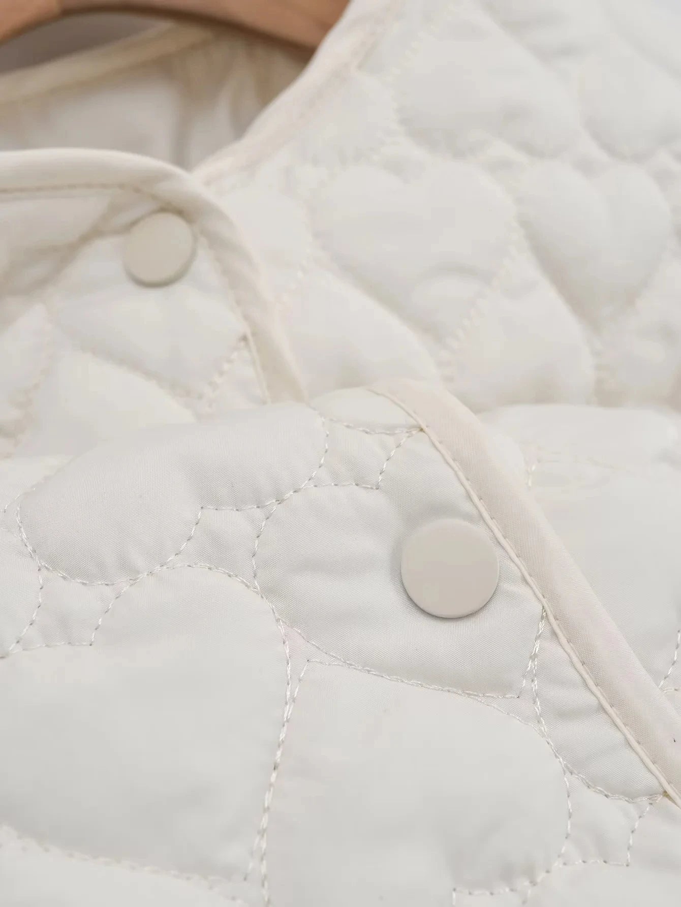 Casaco Acolchoado Feminino Coração