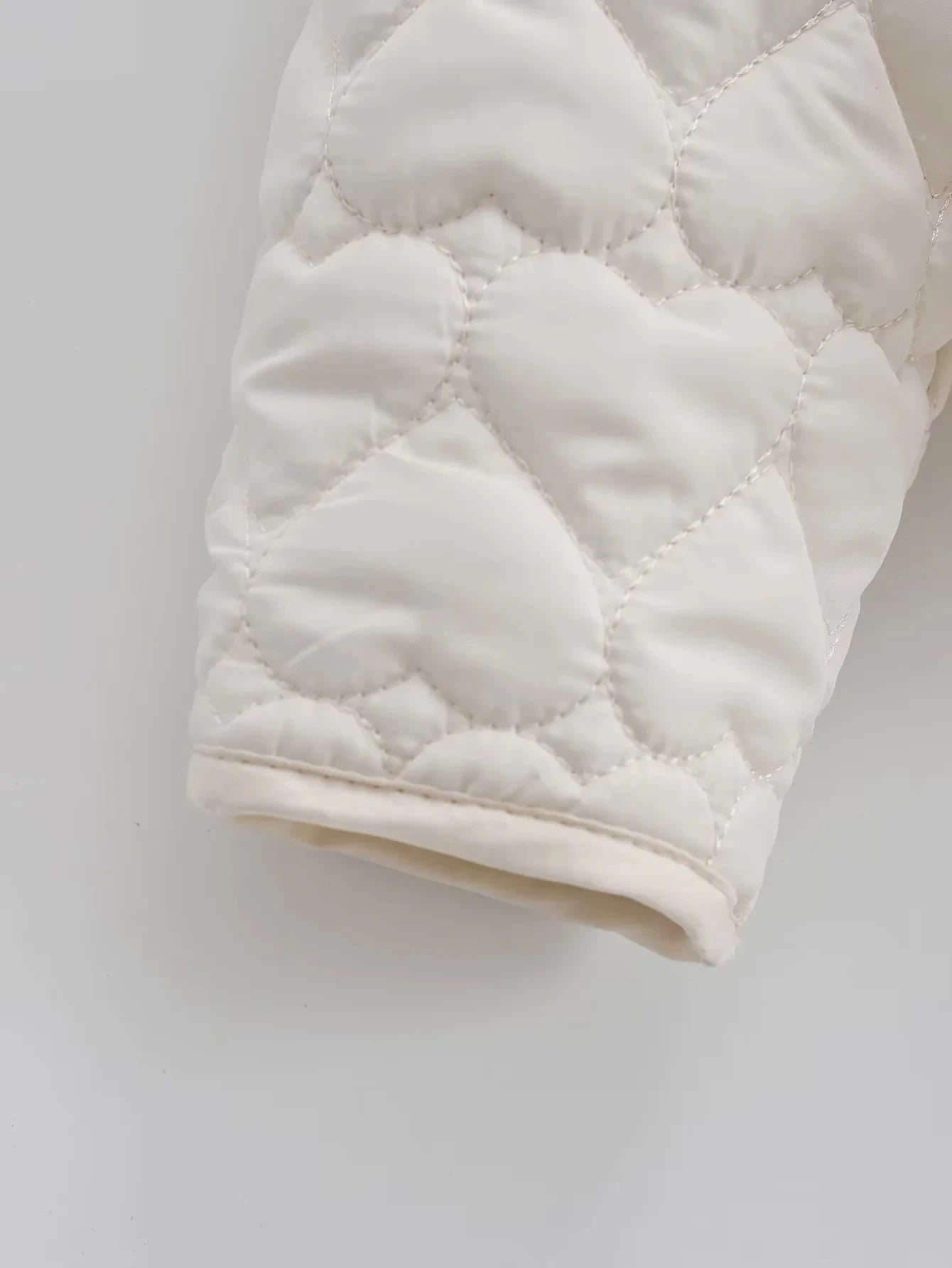 Casaco Acolchoado Feminino Coração