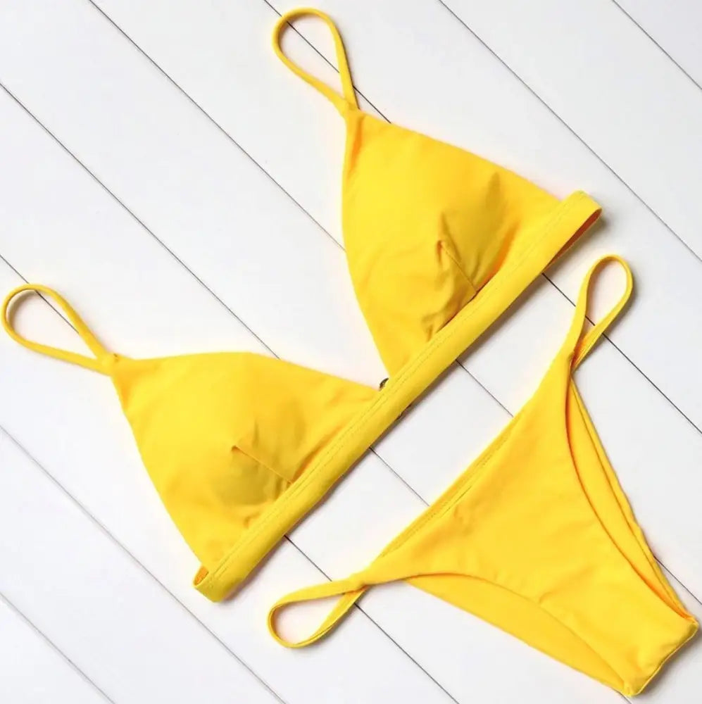 Biquíni Eleonora Amarelo / P Biquíni Eleonora