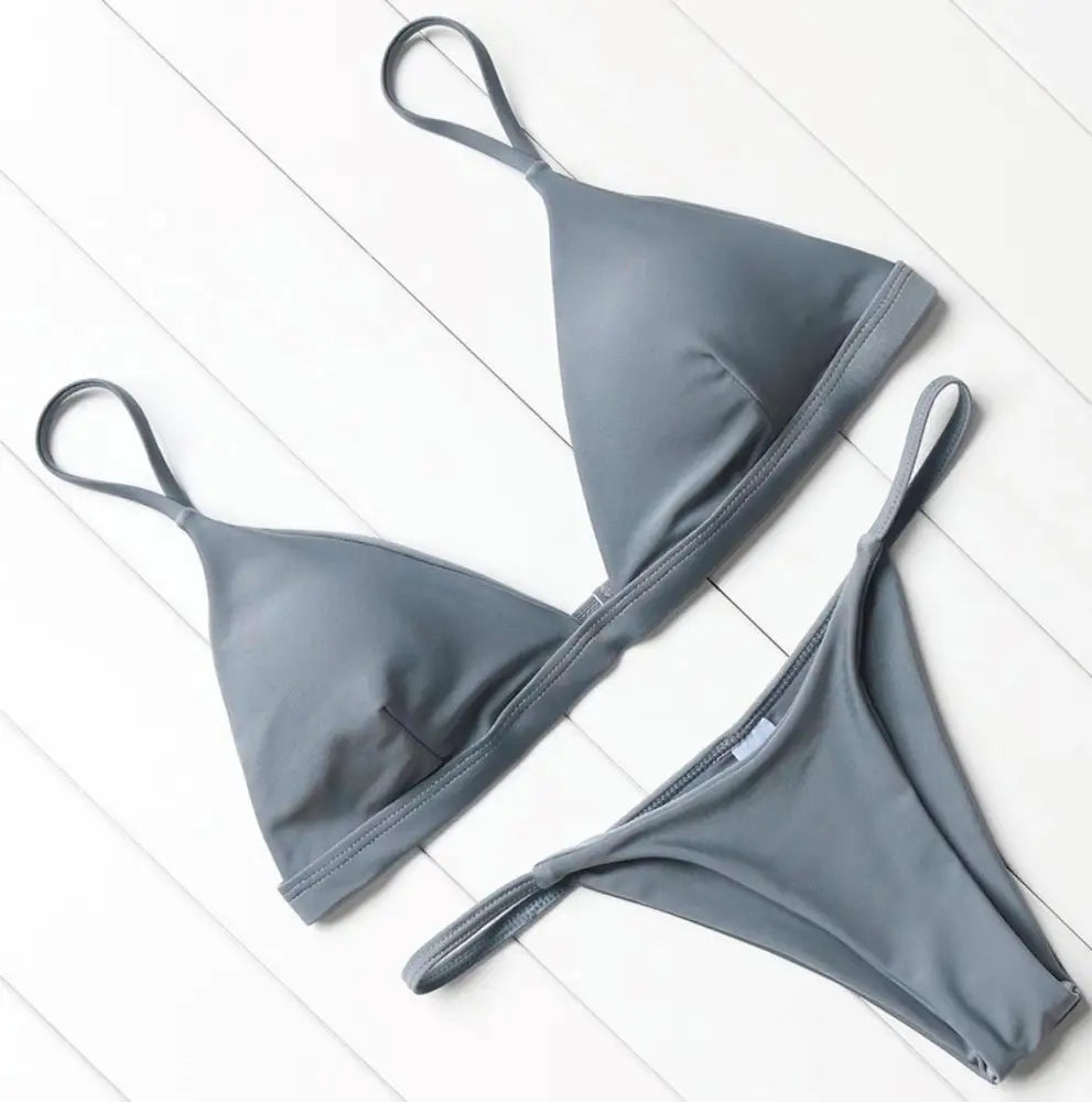 Biquíni Eleonora Cinza / P Biquíni Eleonora