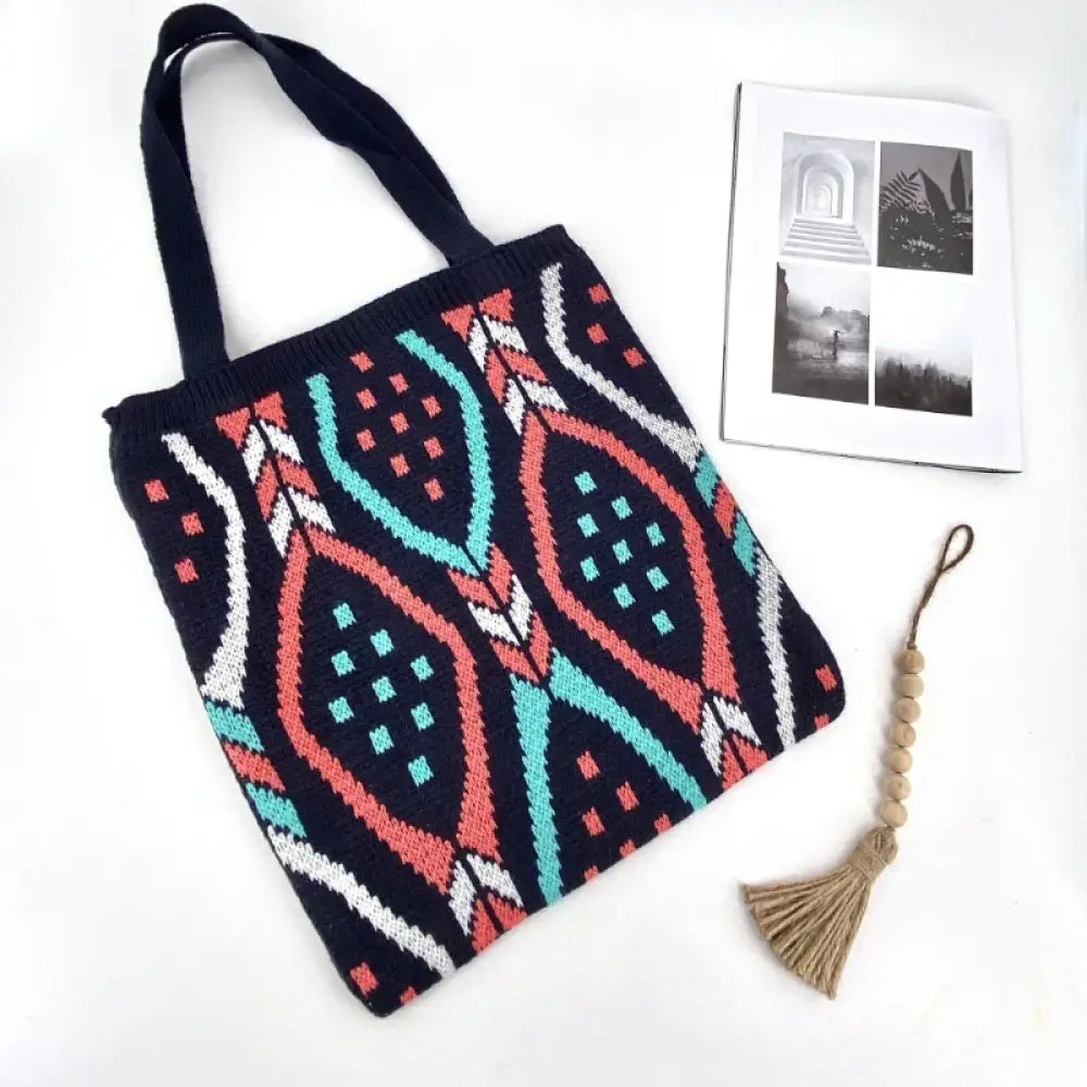Bolsa Boho Chic em Crochê Luisa 2 Bolsa Boho Chic em Crochê Luisa