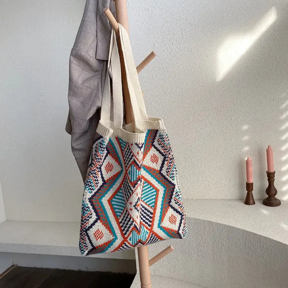 Bolsa Boho Chic em Crochê Luisa Bolsa Boho Chic em Crochê Luisa