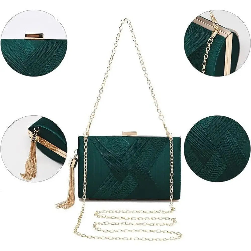 Bolsa Clutch Festa Verde Maísa Verde Bolsa Clutch Festa Verde Maisa
