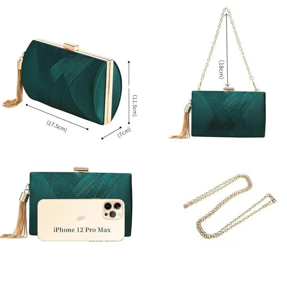 Bolsa Clutch Festa Verde Maísa Verde Bolsa Clutch Festa Verde Maisa