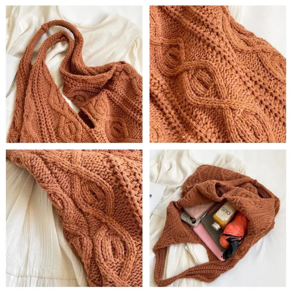 Bolsa de Crochê Bolsa de Crochê