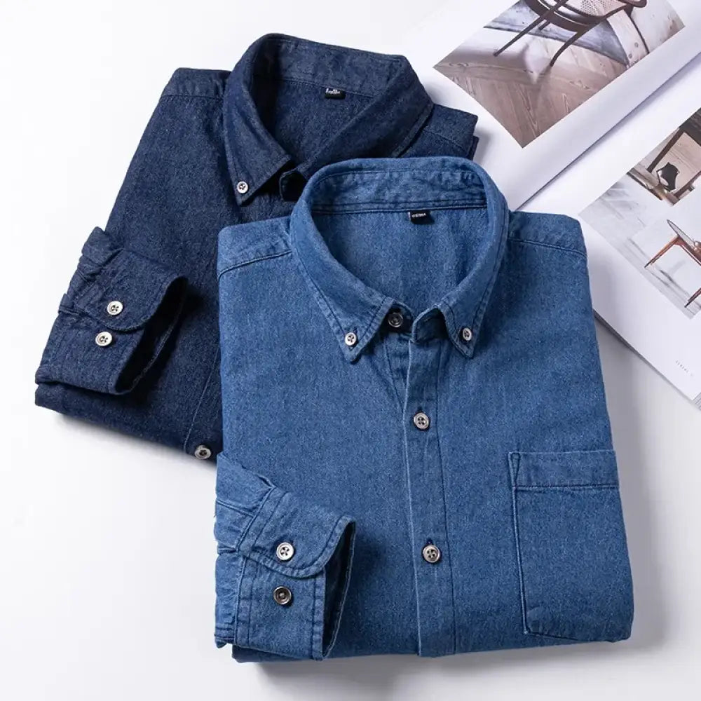 Camisa Jeans Masculina Camisa Jeans Masculina