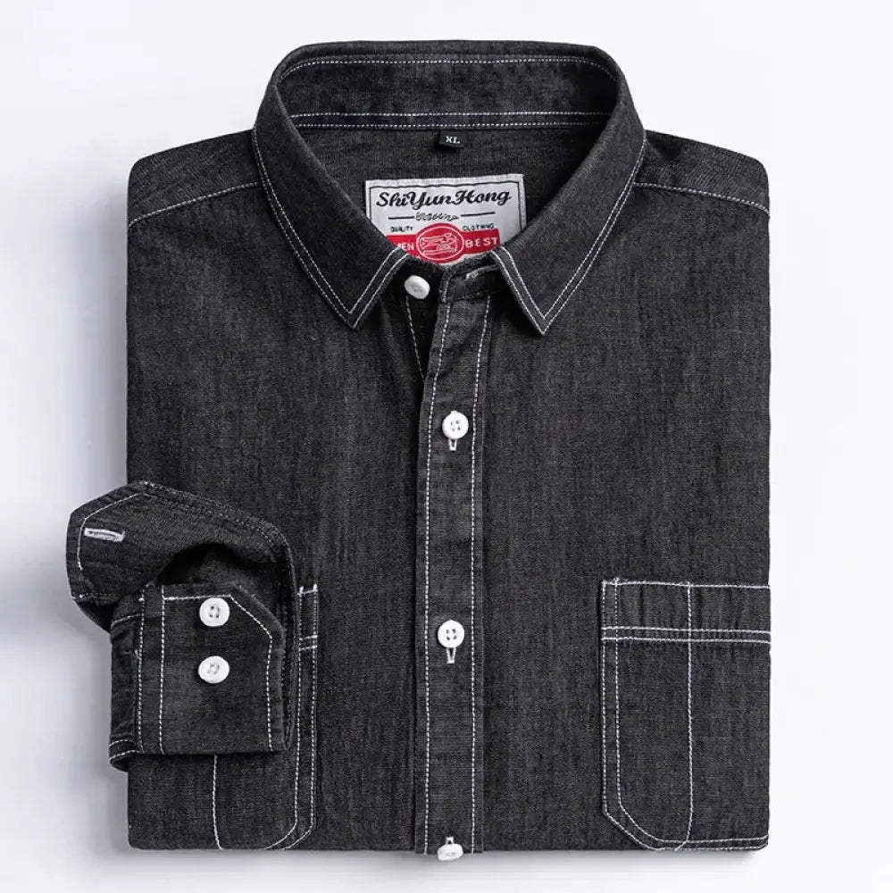 Camisa Jeans Masculina Camisa Jeans Masculina