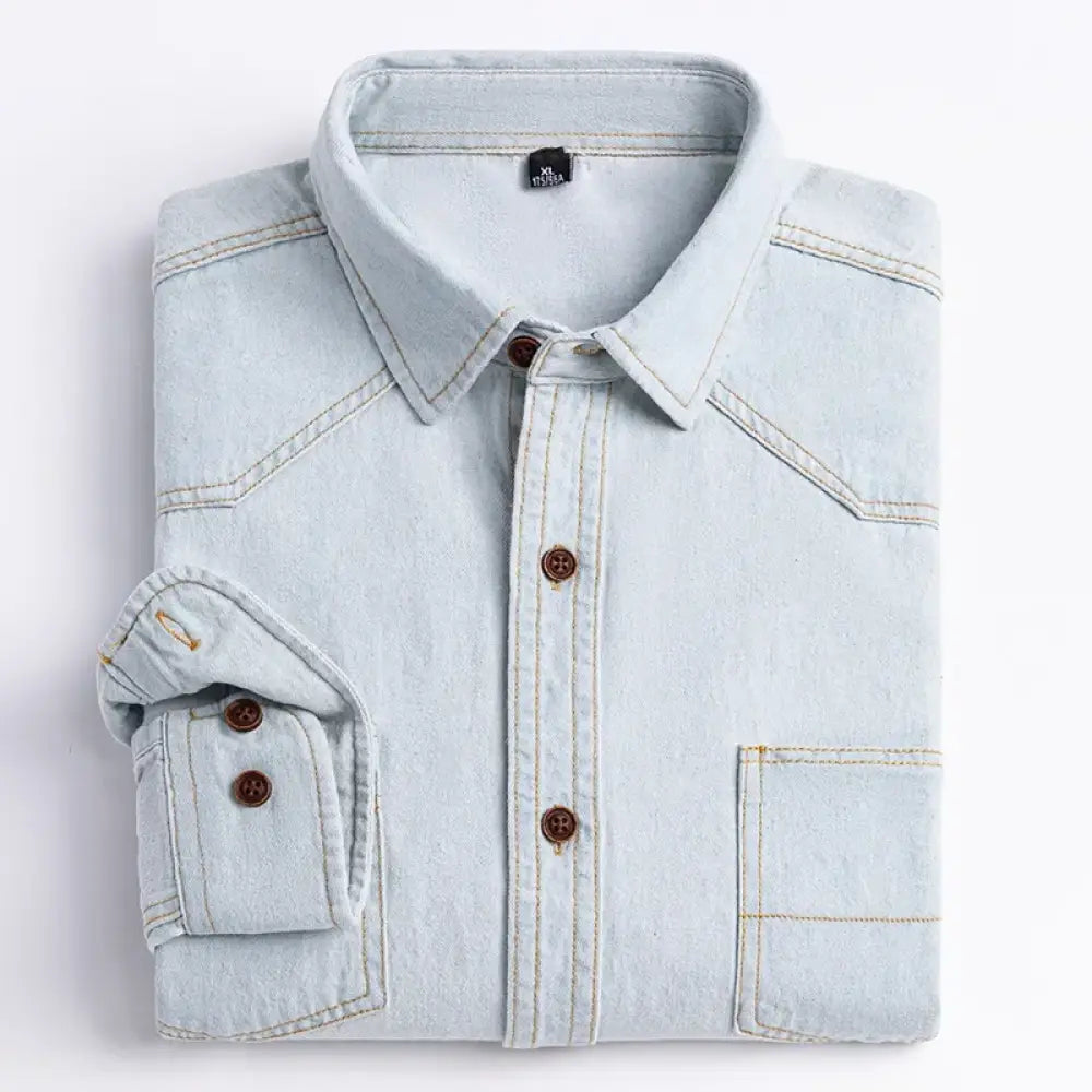 Camisa Jeans Masculina Camisa Jeans Masculina