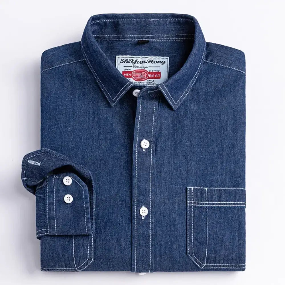 Camisa Jeans Masculina Camisa Jeans Masculina
