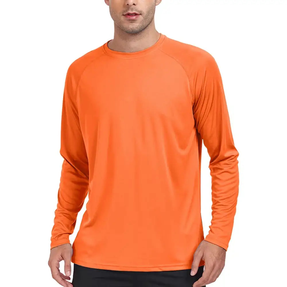 Camisa UV Masculina FPS 50 + Laranja / P Camisa UV Masculina FPS 50 + 