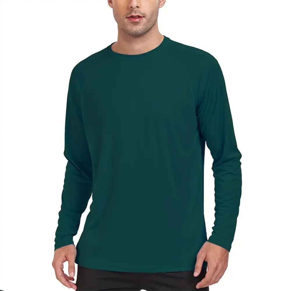 Camisa UV Masculina FPS 50 + Verde Escuro / P Camisa UV Masculina FPS 50 + 