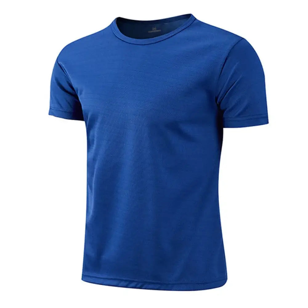 Camiseta Academia Masculina Azul Escuro / P (42-50kg) Camiseta Academia Masculina