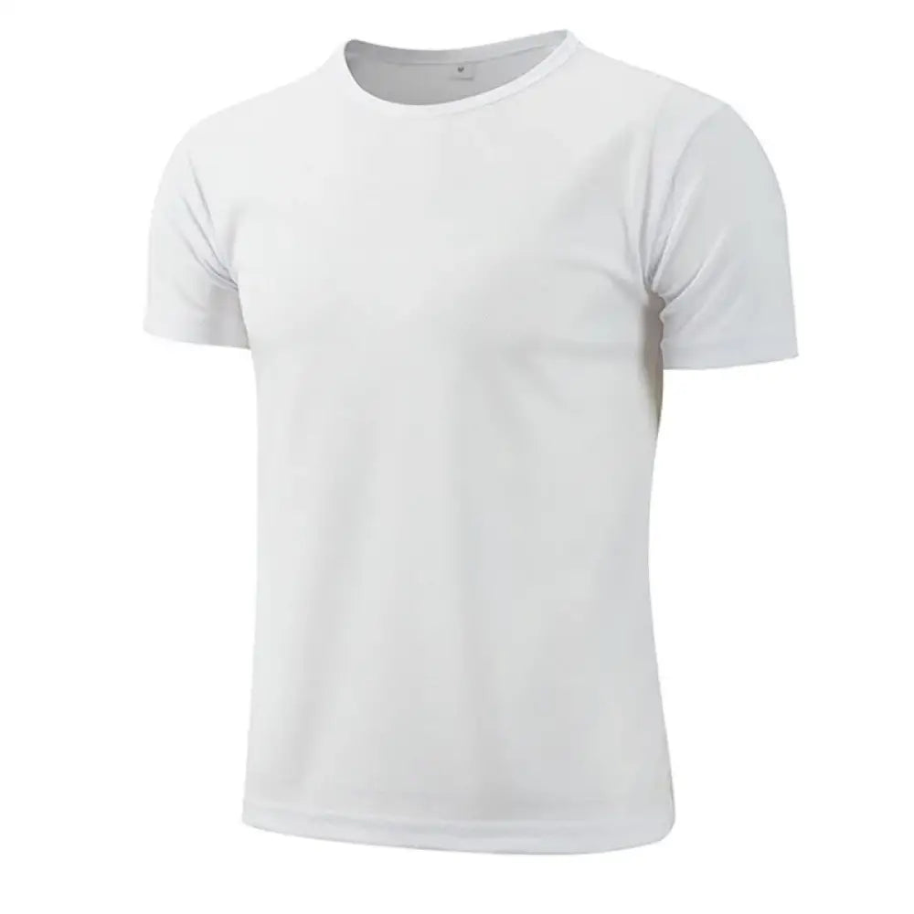 Camiseta Academia Masculina Branco / P (42-50kg) Camiseta Academia Masculina