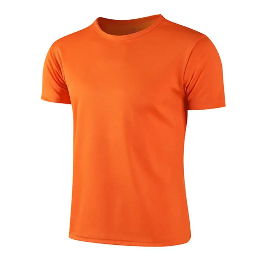Camiseta Academia Masculina Laranja / P (42-50kg) Camiseta Academia Masculina