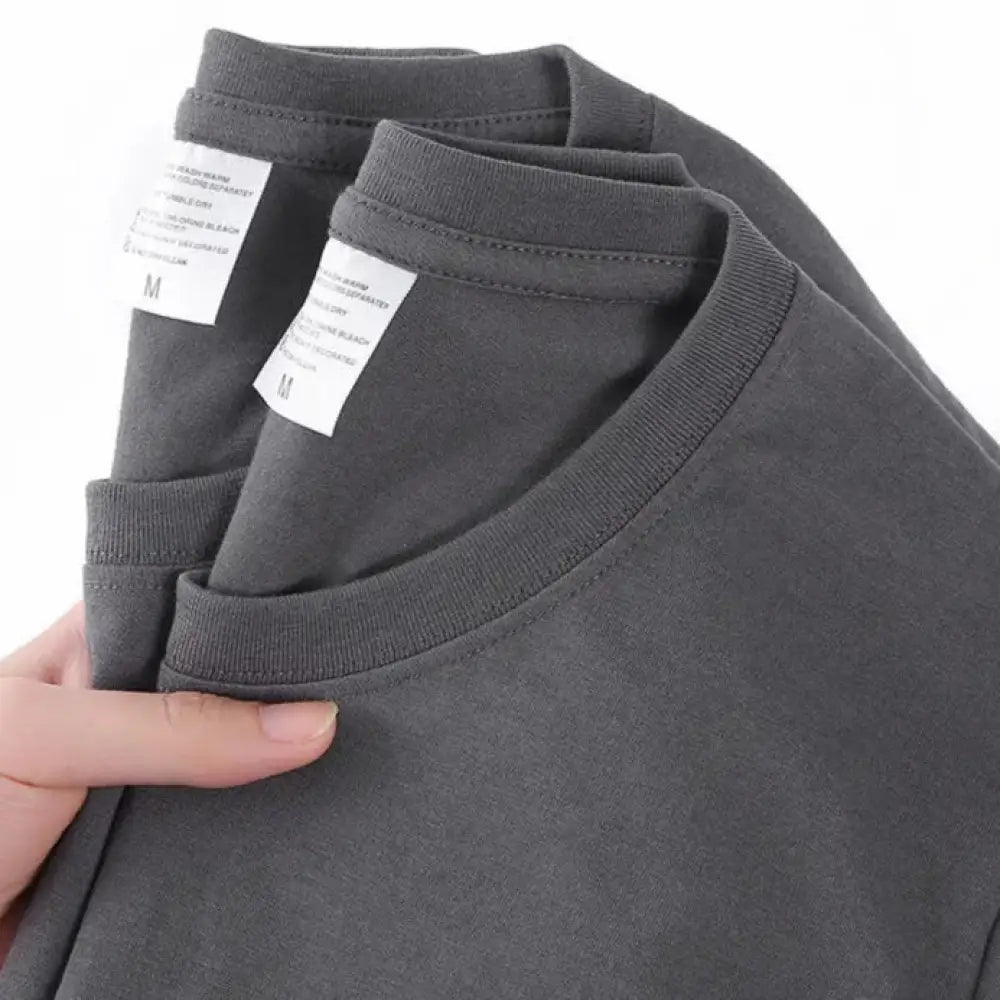 Camiseta Básica Masculina Cinza / P 45-58kg Camiseta Básica Masculina