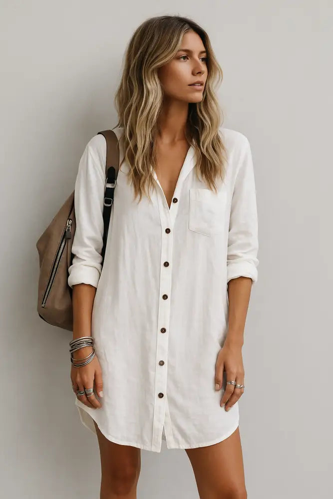 Chemise Branca Lunis Chemise Branca Lunis