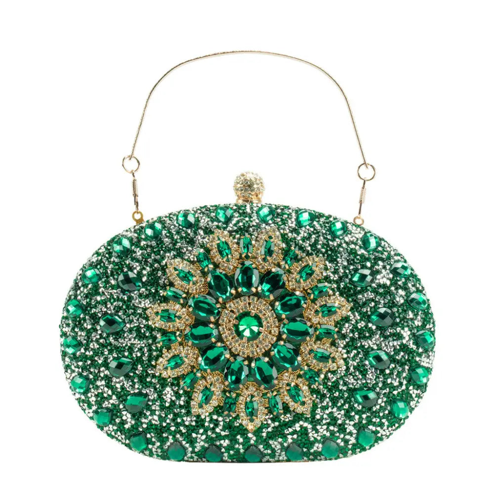 Clutch Festa Pedraria Verde Marta Verde Clutch Festa Pedraria Verde Marta