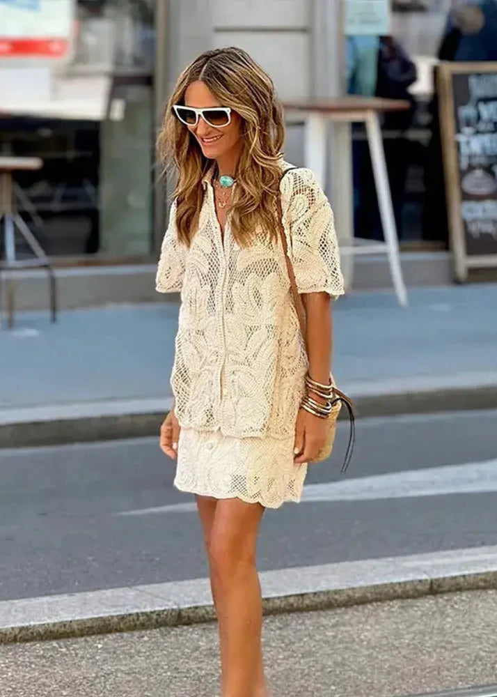 Conjunto Crochê Breast