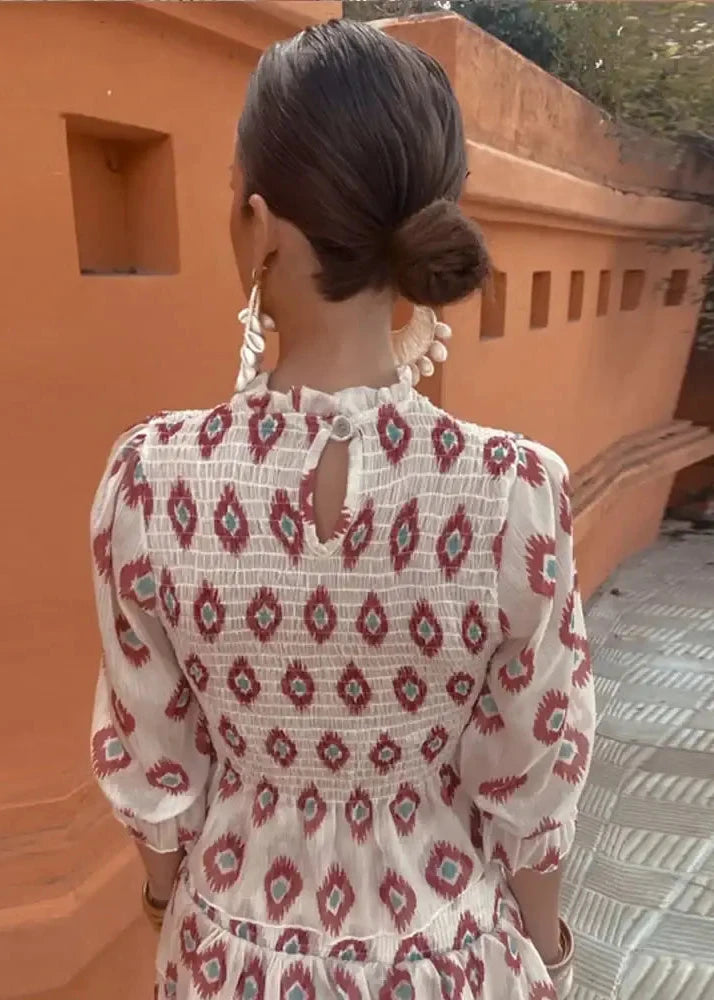 Conjunto Feminino Blusa E Saia Éden