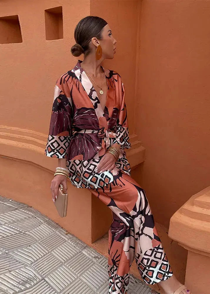 Conjunto Feminino Cetim Velvet