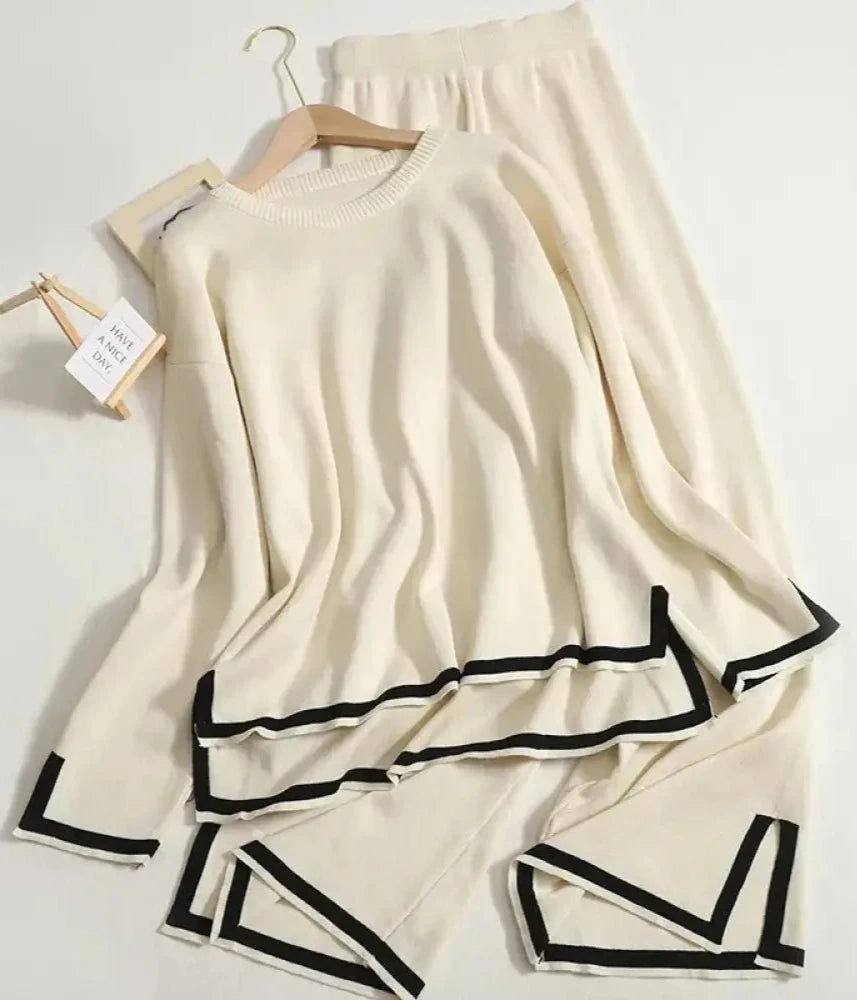 Conjunto Feminino Tricot 2 Peças Serene