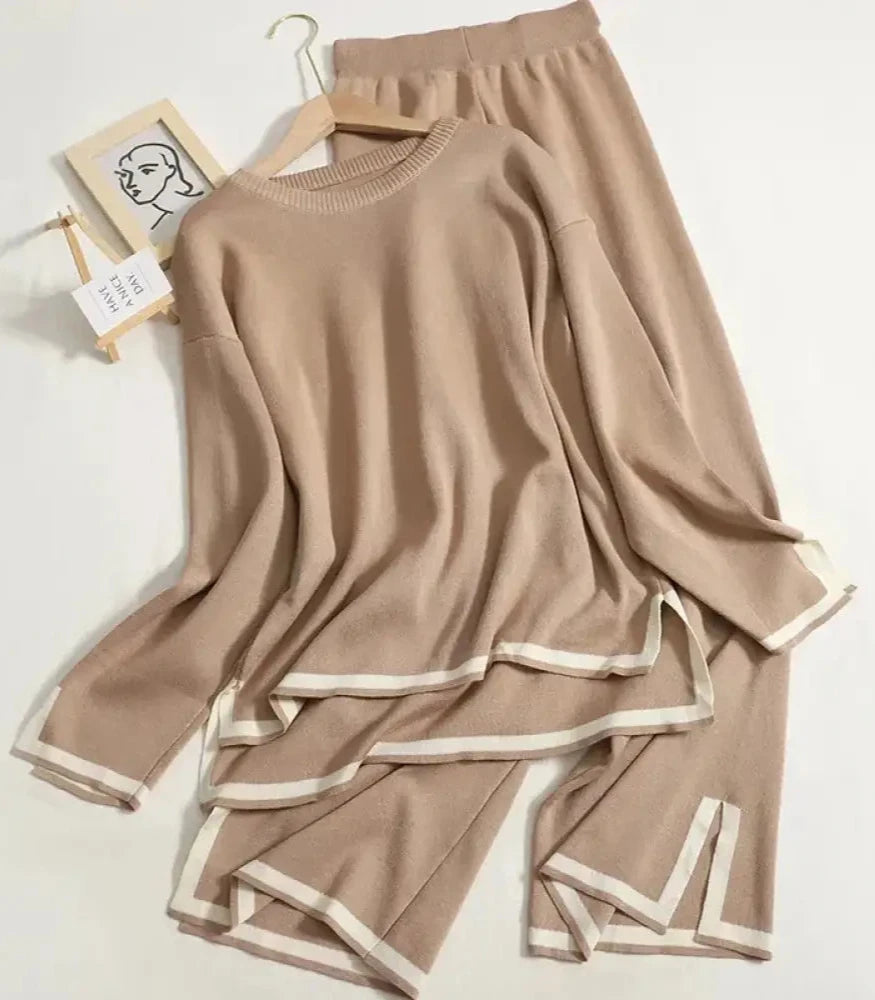 Conjunto Feminino Tricot 2 Peças Serene