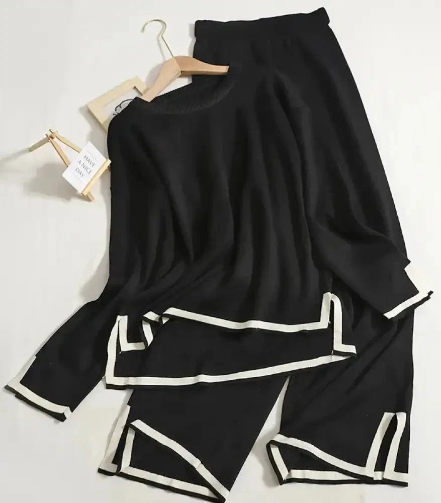 Conjunto Feminino Tricot 2 Peças Serene