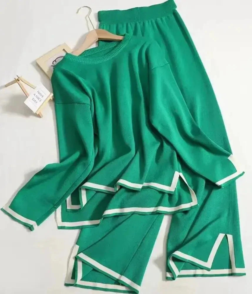 Conjunto Feminino Tricot 2 Peças Serene