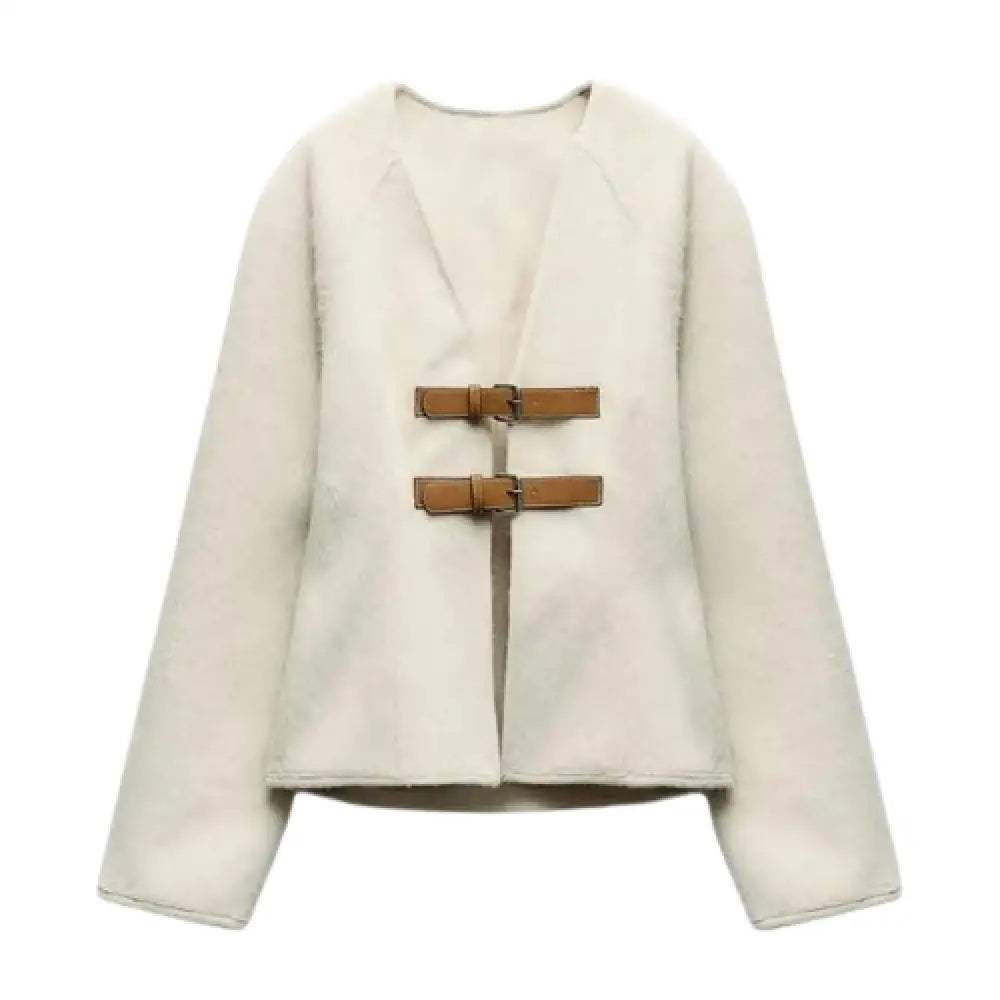 Jaqueta Feminina Em Lã Wooly