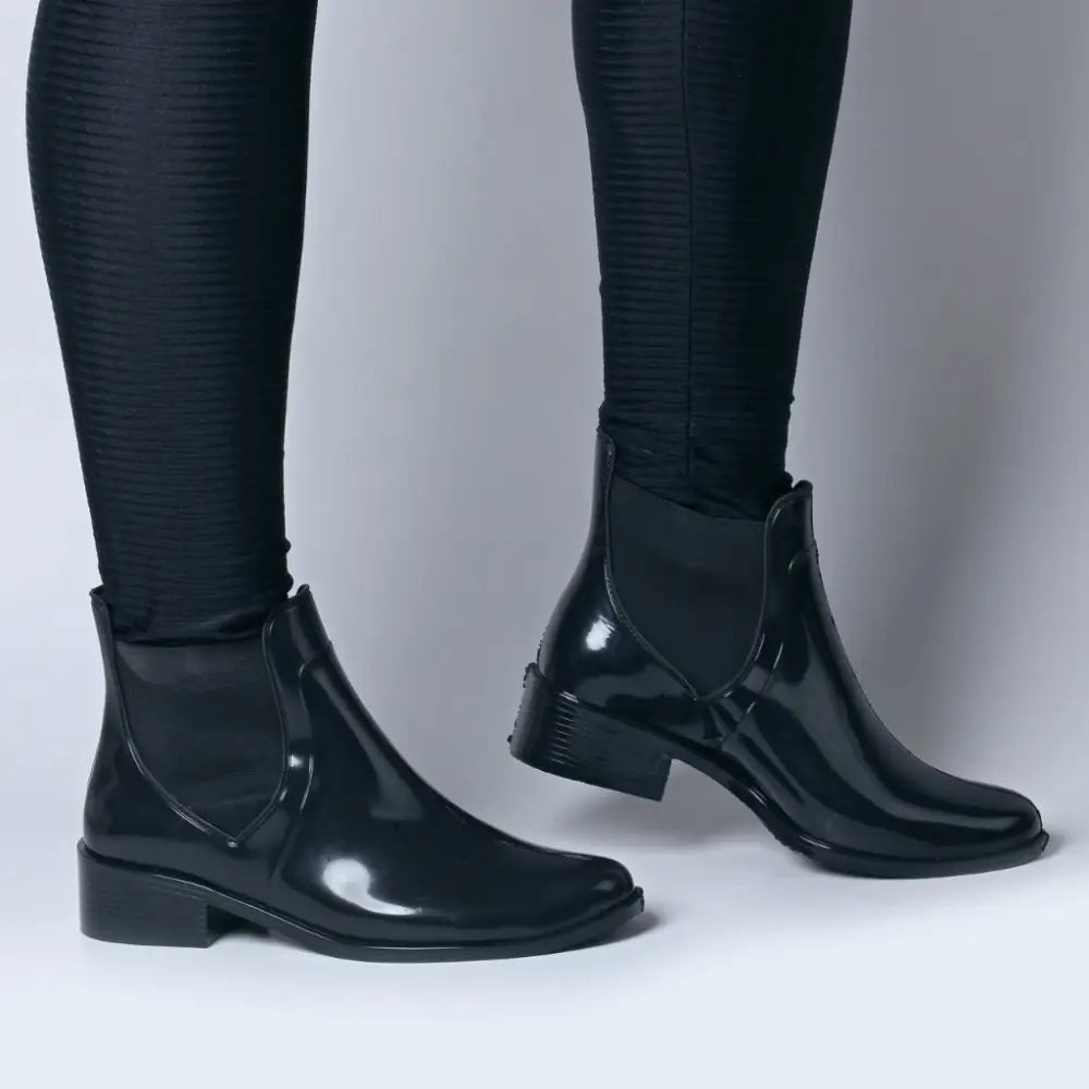 Kit 2 Pares Bota Galocha Impermeável Feminina Kit 2 Pares Bota Galocha