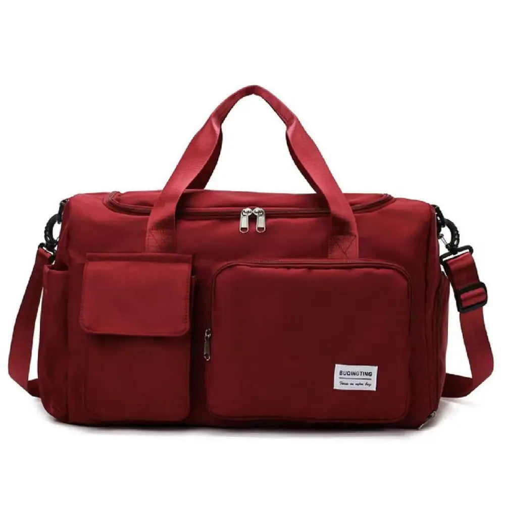 Mala para Viagem Academia Vermelho Mala para Viagem Academia