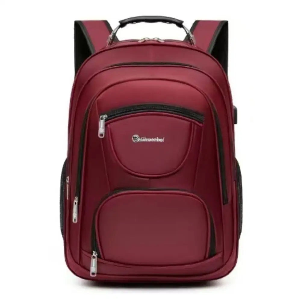 Mochila de Bordo para Viagem Unissex Vermelho 2 Mochila de Bordo para Viagem Unissex