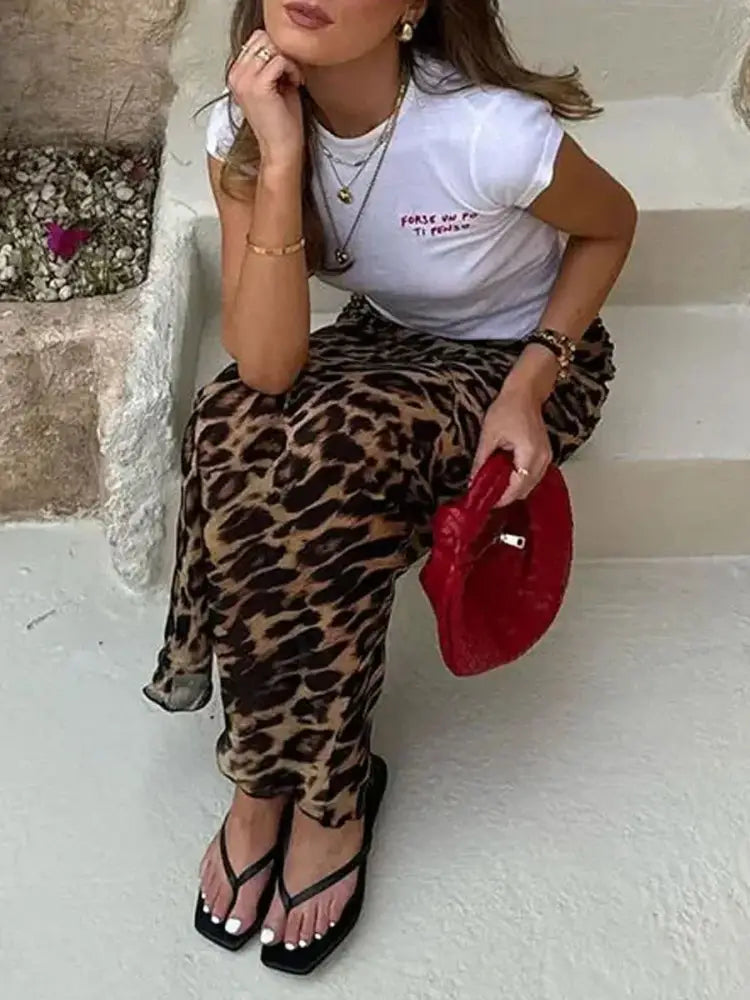 Saia Olinda Animal Print Saia Olinda Animal Print