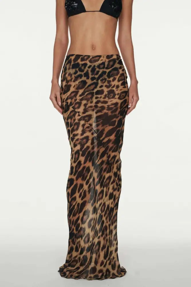 Saia Olinda Animal Print Saia Olinda Animal Print