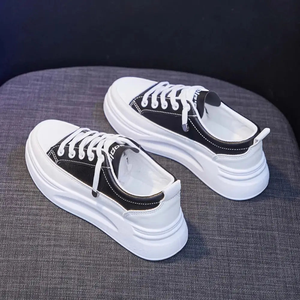 Tênis Plataforma Branco Sarina Tênis Plataforma Branco Sarina