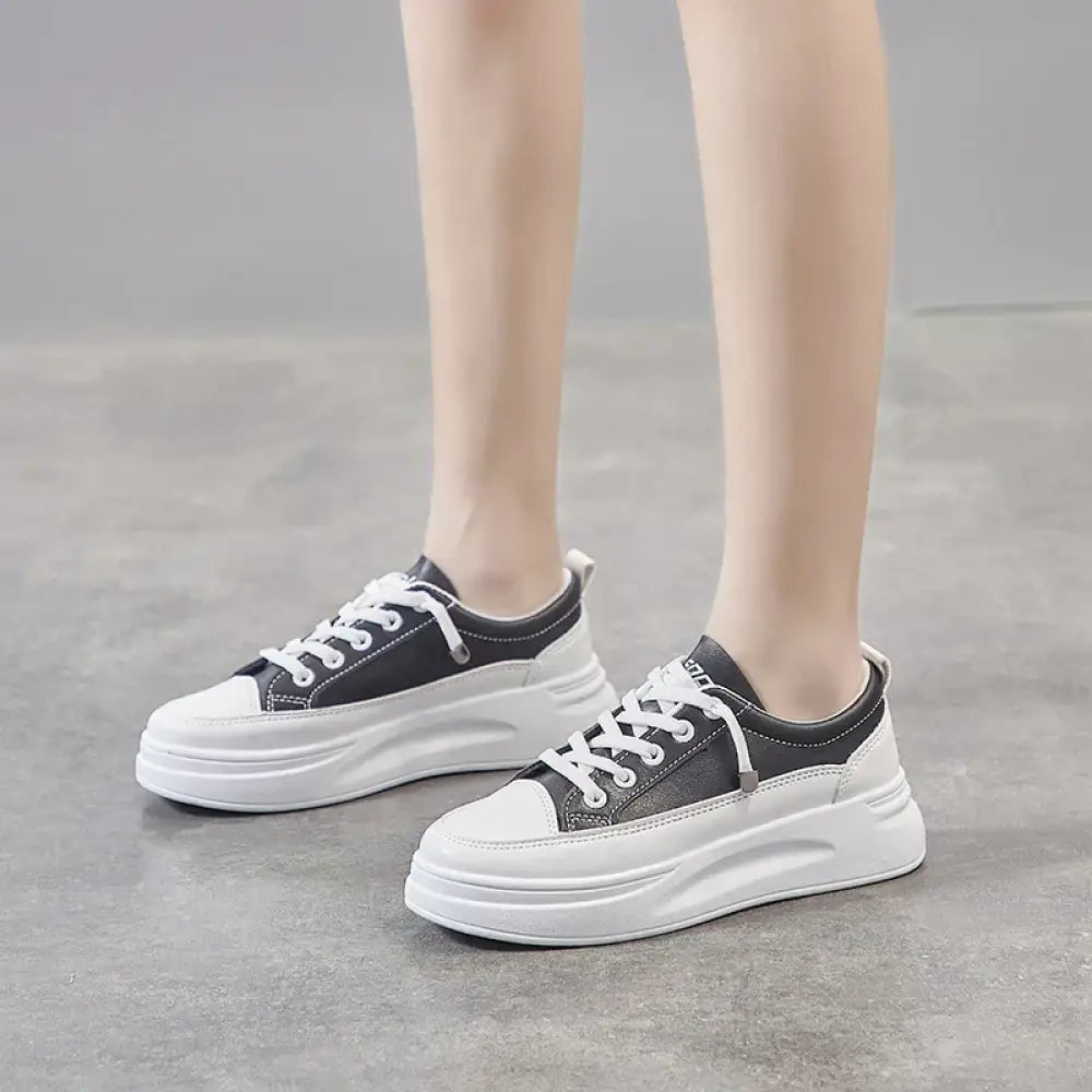 Tênis Plataforma Branco Sarina Tênis Plataforma Branco Sarina