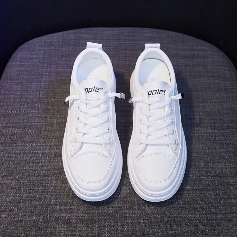 Tênis Plataforma Branco Sarina Tênis Plataforma Branco Sarina