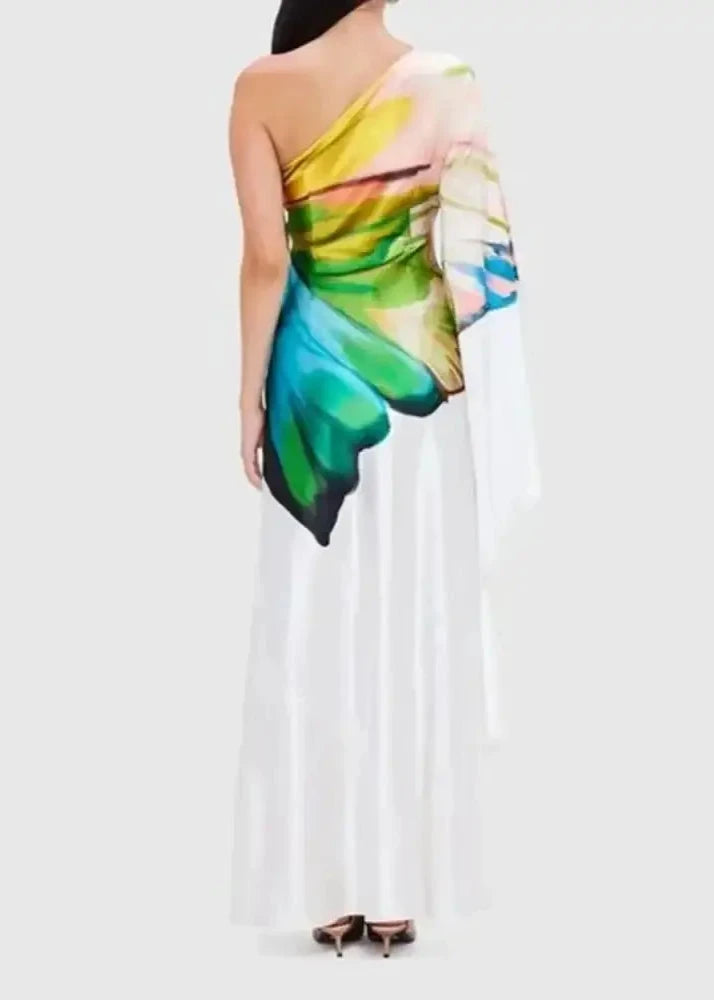 Vestido De Festa Longo Cetim Mila