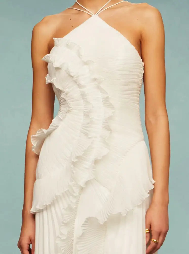 Vestido de Festa Longo em Camadas Monalisa Vestido de Festa Longo em Camadas Monalisa