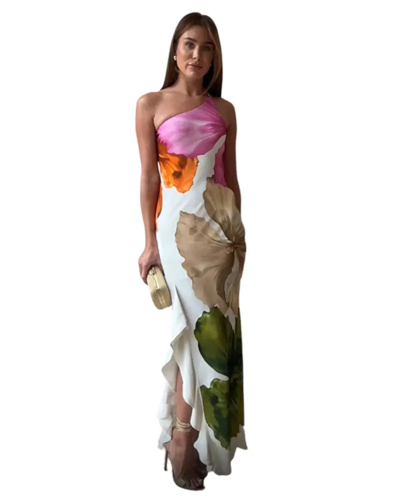 Vestido de Festa Longo Fork Vestido de Festa Longo Fork