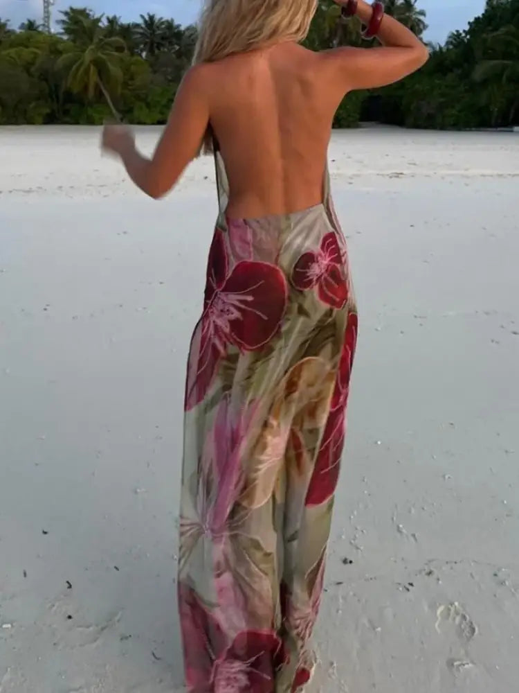 Vestido de Festa Longo Halter Vestido de Festa Longo Halter