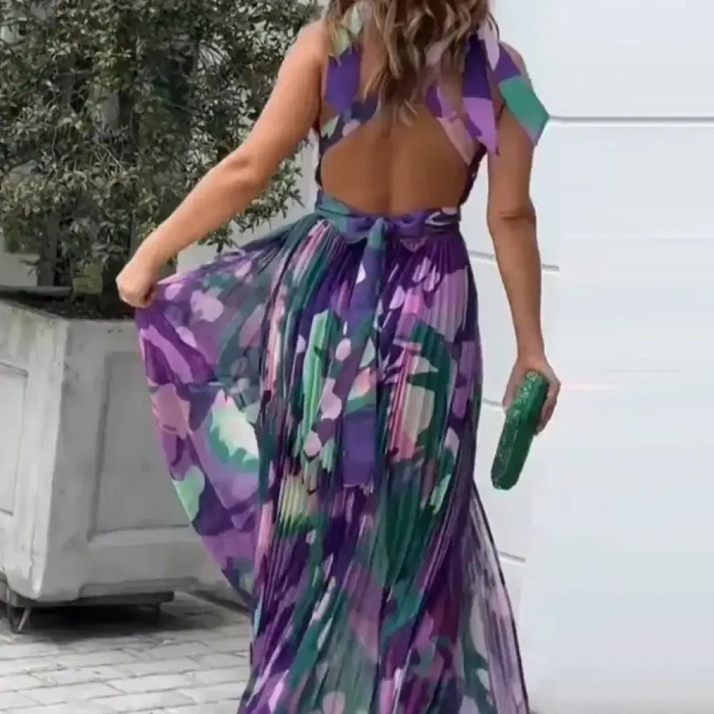 Vestido de Festa Longo Slit Vestido de Festa Longo Slit