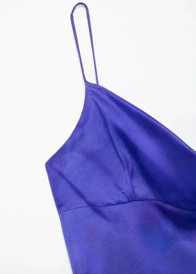 Vestido Longo Cetim Gaia