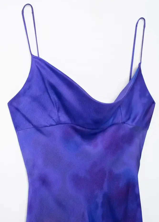 Vestido Longo Cetim Gaia