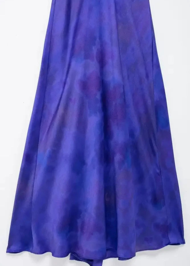 Vestido Longo Cetim Gaia