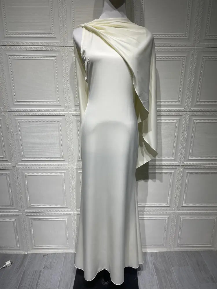 Vestido Longo Cetim Murano Vestido Longo Cetim Murano