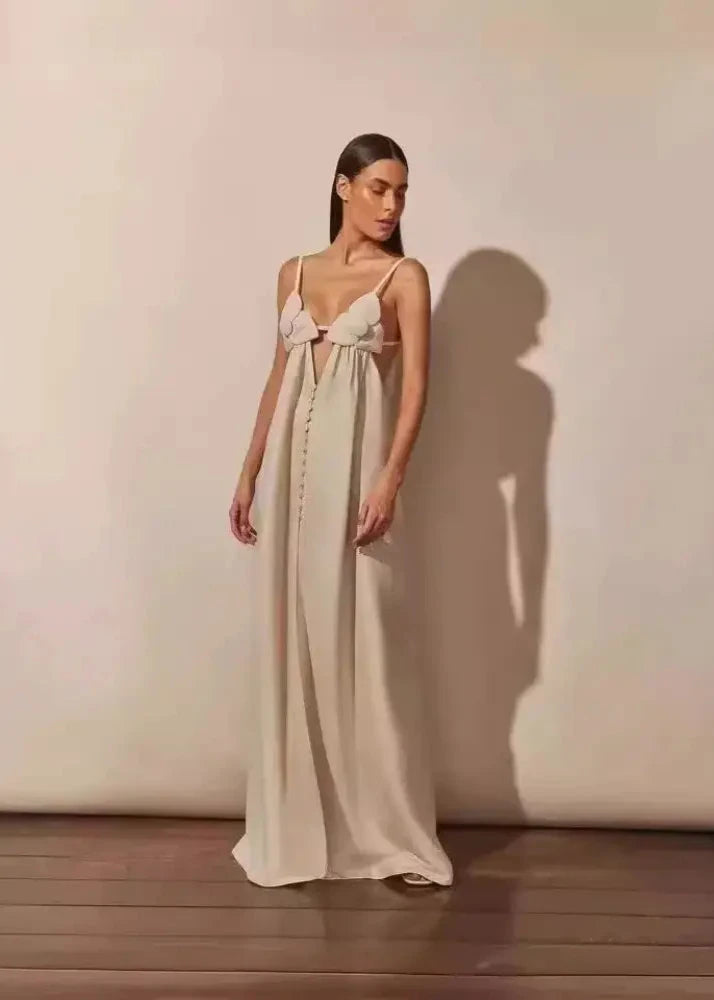 Vestido Longo Linho Melissa